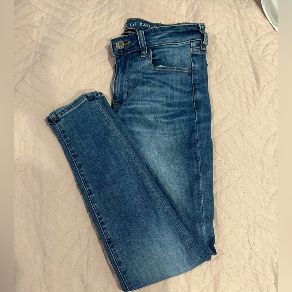 American Eagle Hi Rise Jegging 6 short